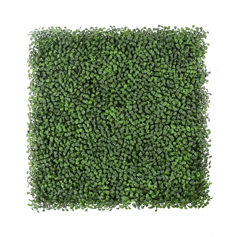 Plantes Artificielles Résistantes aux UV pour l'Intérieur et l'Extérieur, Mur Vert Immortel, Pelouse