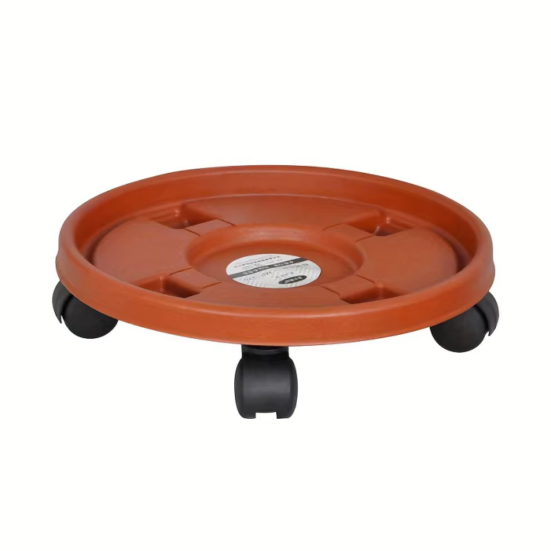 Support de plantes amovible, plateau de Pot de fleur avec roue universelle, support de Pot de fleur 