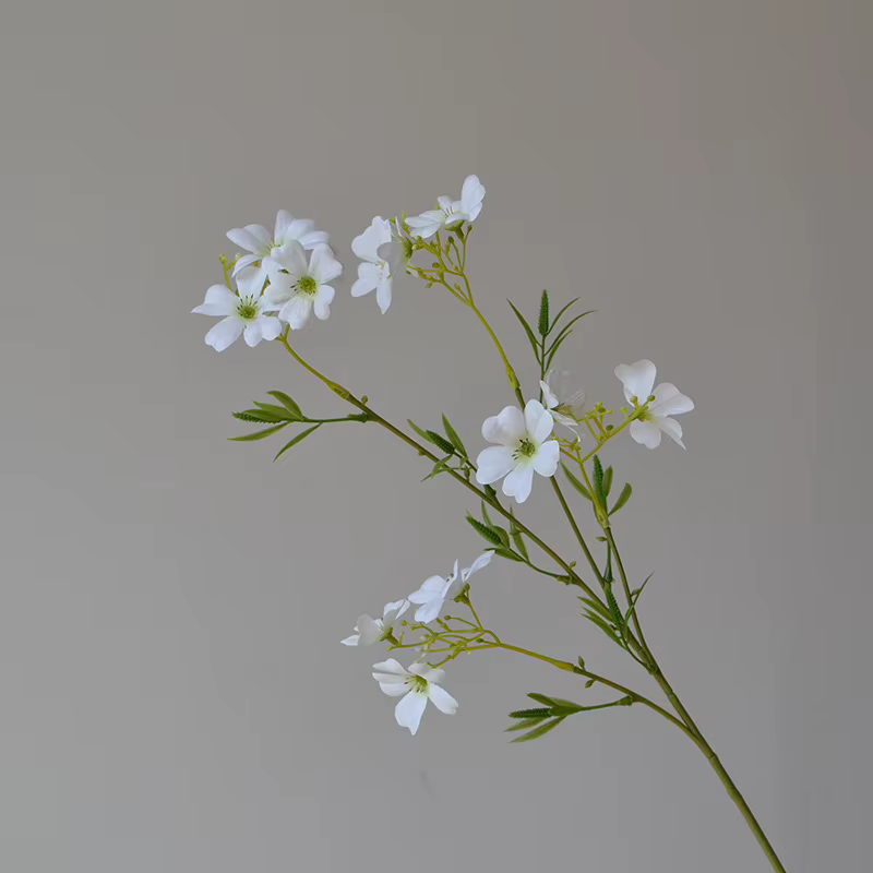 5 pièces/paquet fleurs artificielles en soie 12 têtes petits chrysanthèmes mariage Bouquet de mariée