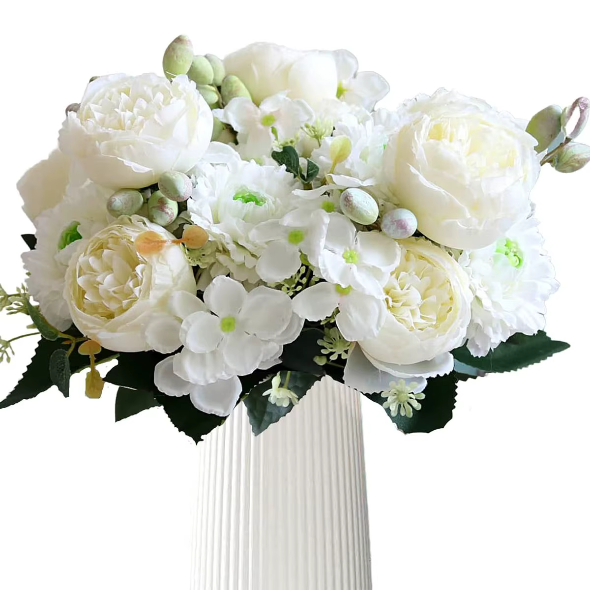 Bouquet de roses artificielles Venus, Vase de roses en soie, décoration de maison, jardin, mariage, 