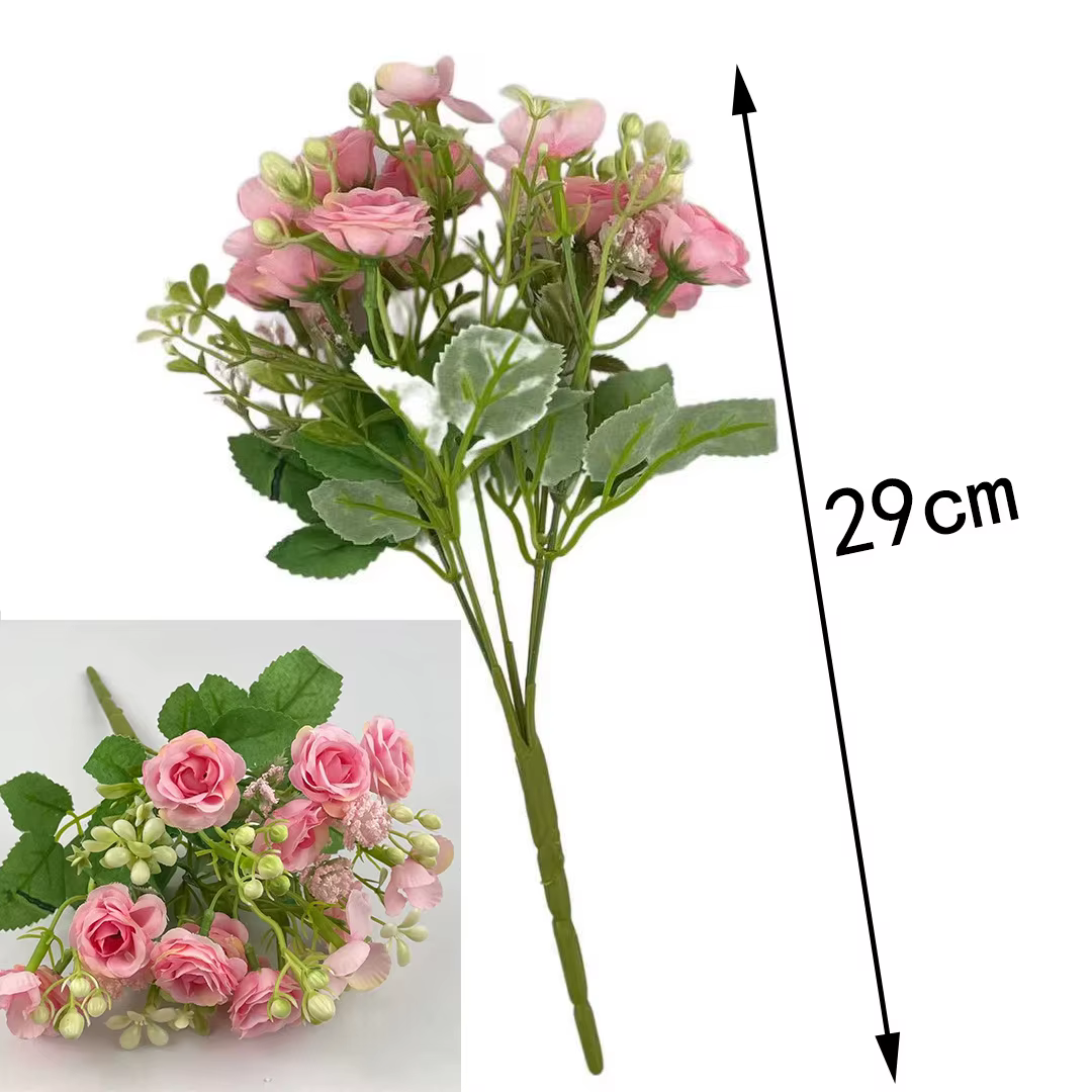 Belles hortensias artificielles pour décoration de jardin, guirxiété de Noël, scrapbooking, bouquet 