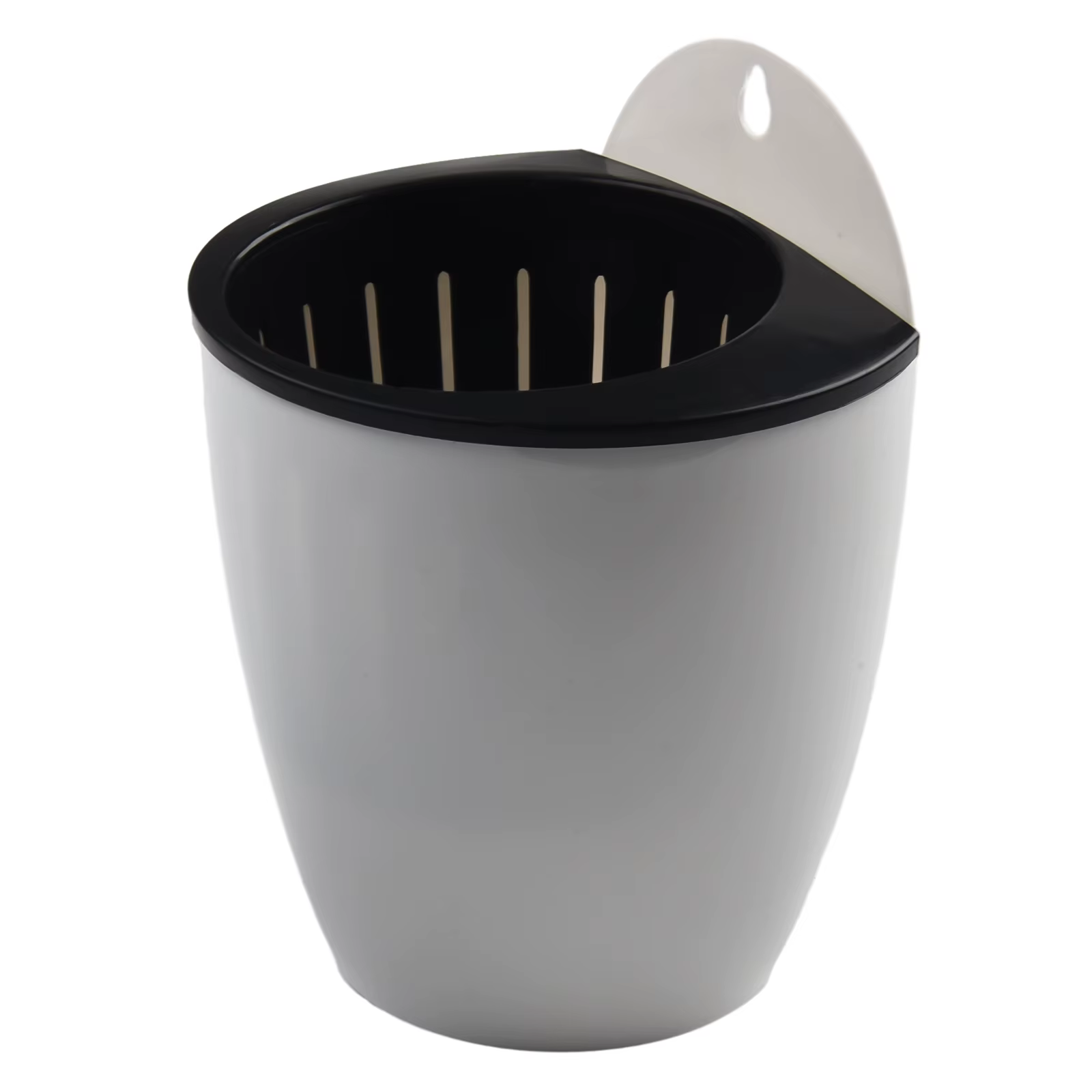 Pot de fleur mural en plastique à absorption d'eau automatique, pot d'arrosage automatique, aneth ve