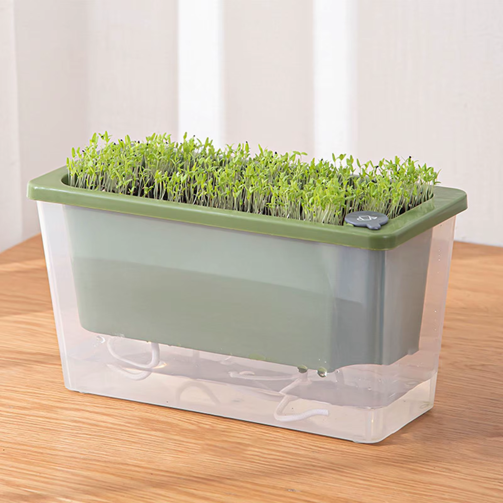 Pot de fleurs auto-arrosage pour balcon