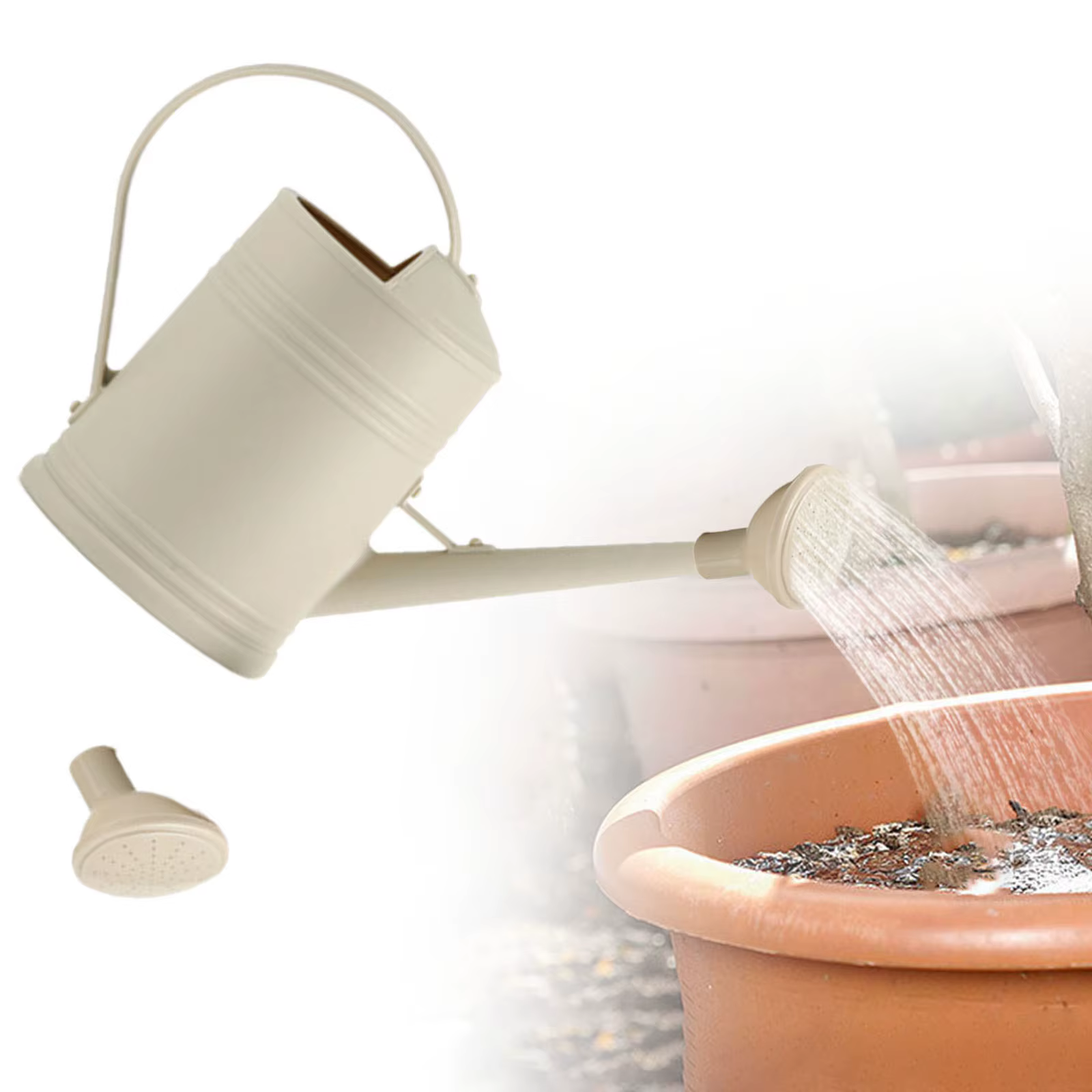 Arrosoir accessoires d'outils de jardinage avec poignée arrose légère plantes arroseur pour la décoration de Pots d'intérieur