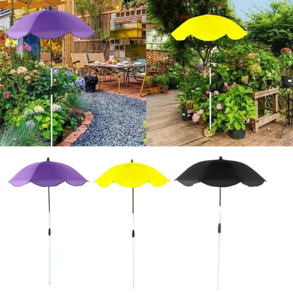 Couverture d'ombrage de parapluie de plante extérieure