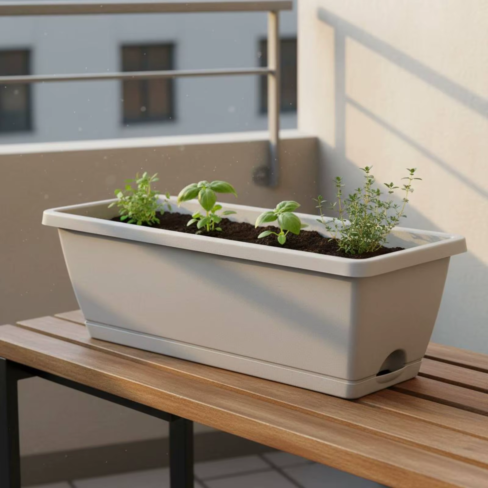 Jardinière suspendue pour balcon