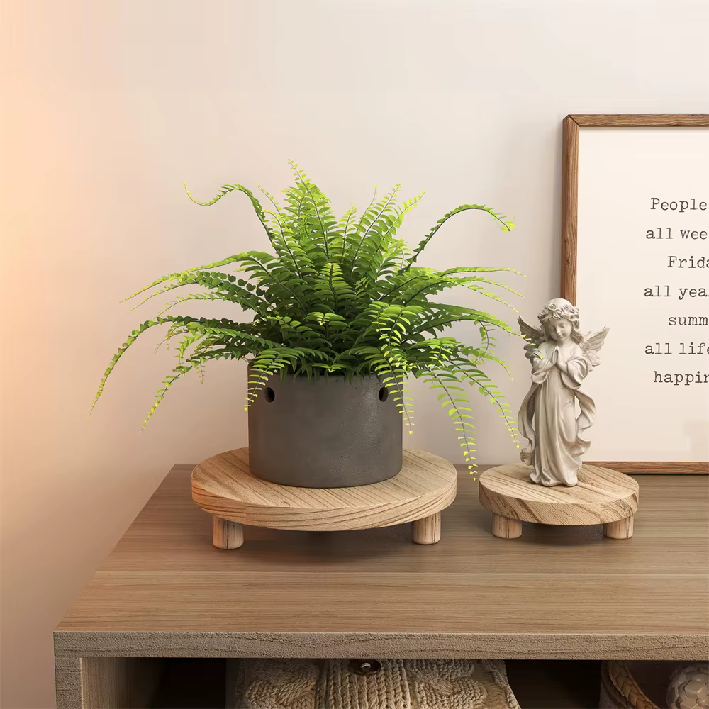 Support de plantes en bois
