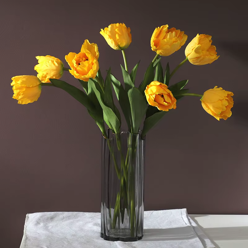 Injfraîchement-Bouquet de fleurs artificielles pour décoration de mariage