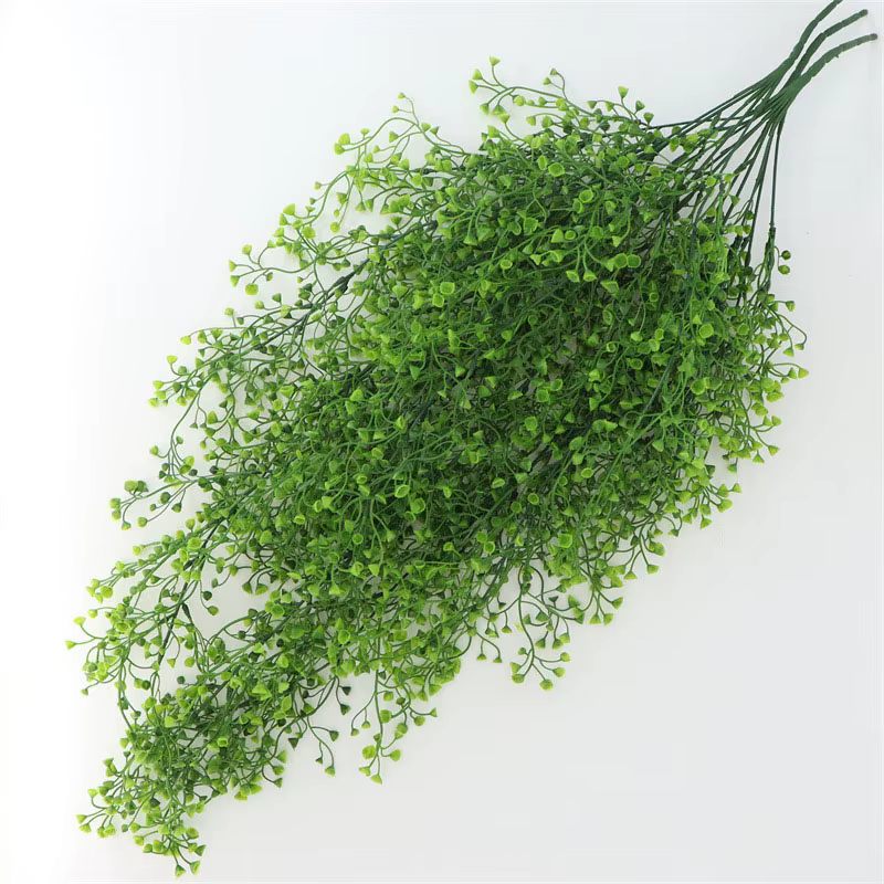 Simulation plante verte tenture murale fleur vigne panier suspendu