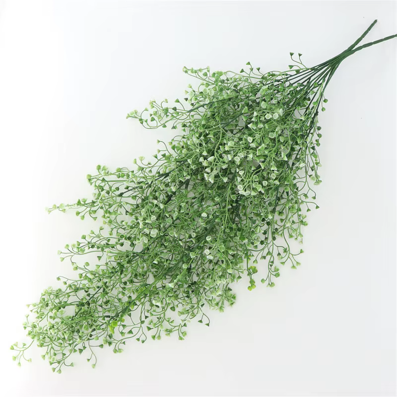 Simulation plante verte tenture murale fleur vigne panier suspendu