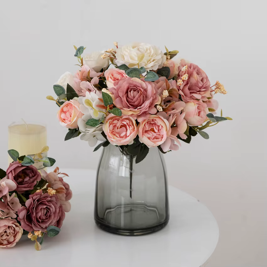 Fleurs artificielles, paquet unique