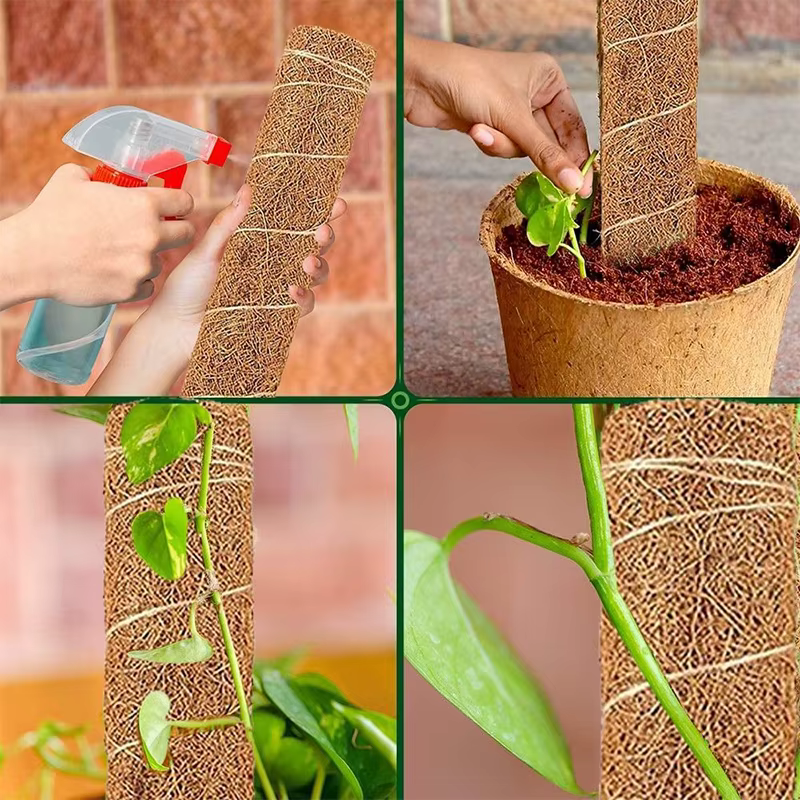 Totem de jardin en coco