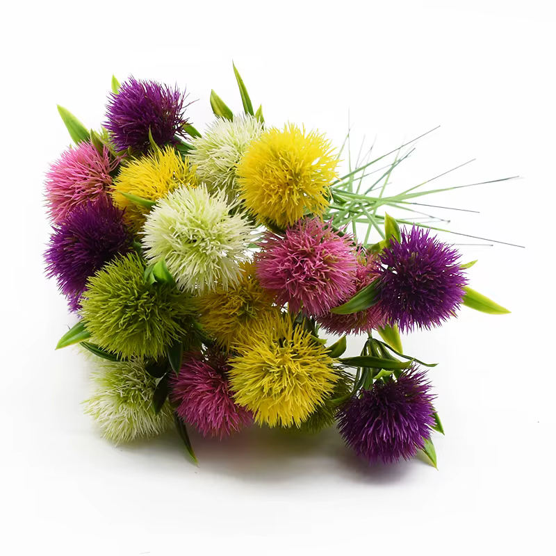 Vase pissenlit en plastique