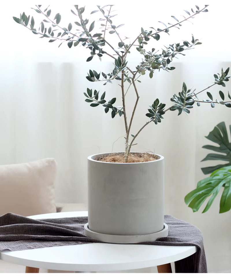 Moule pour jardin en béton pot de fleur