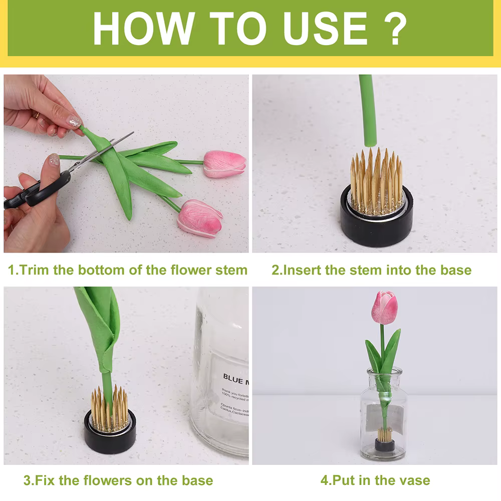 Support de base de fleurs pour Ikebana Kenzan