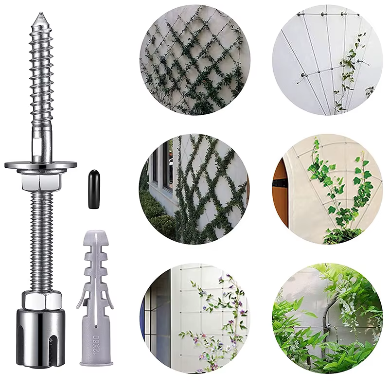 Kit de treillis mural pour plantes grimpantes