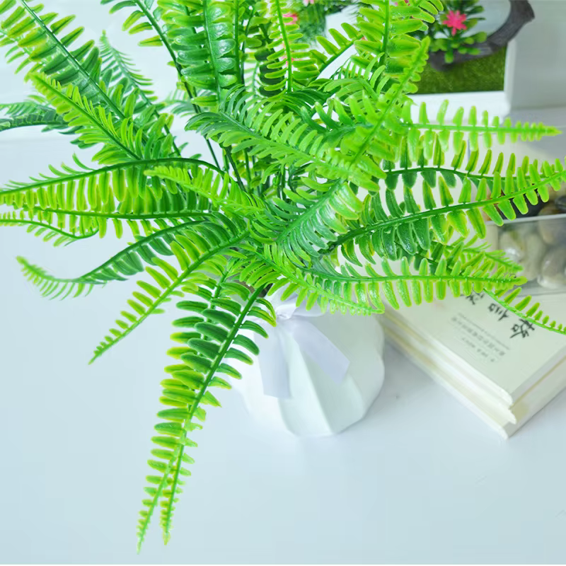 Plantes artificielles en plastique