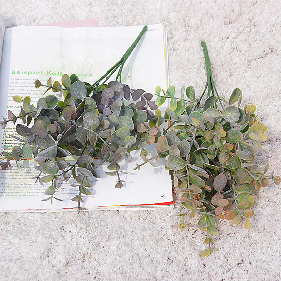 Plantes artificielles en plastique