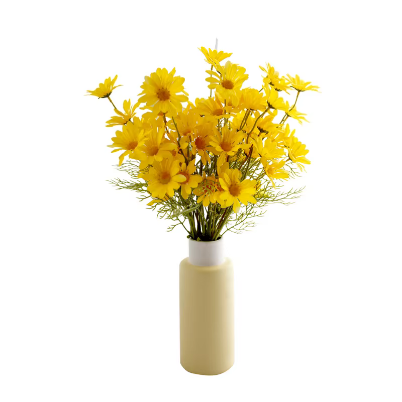 Bouquet de petites fleurs artificielles marguerites