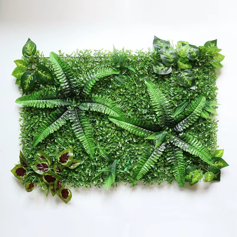 Décoration de la maison plante artificielle pelouse herbe mousse verte faux mur jardin décor intérieur extérieur