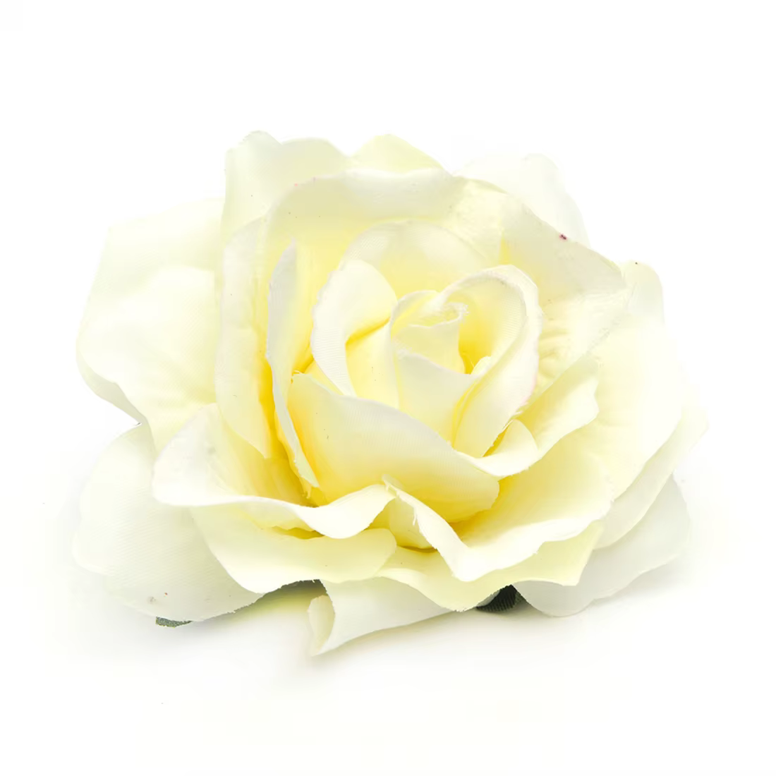 Pince à cheveux en forme de fleur de Rose rouge pour femmes, Barrette pour mariée, tissu floqué, accessoires pour cheveux de fête