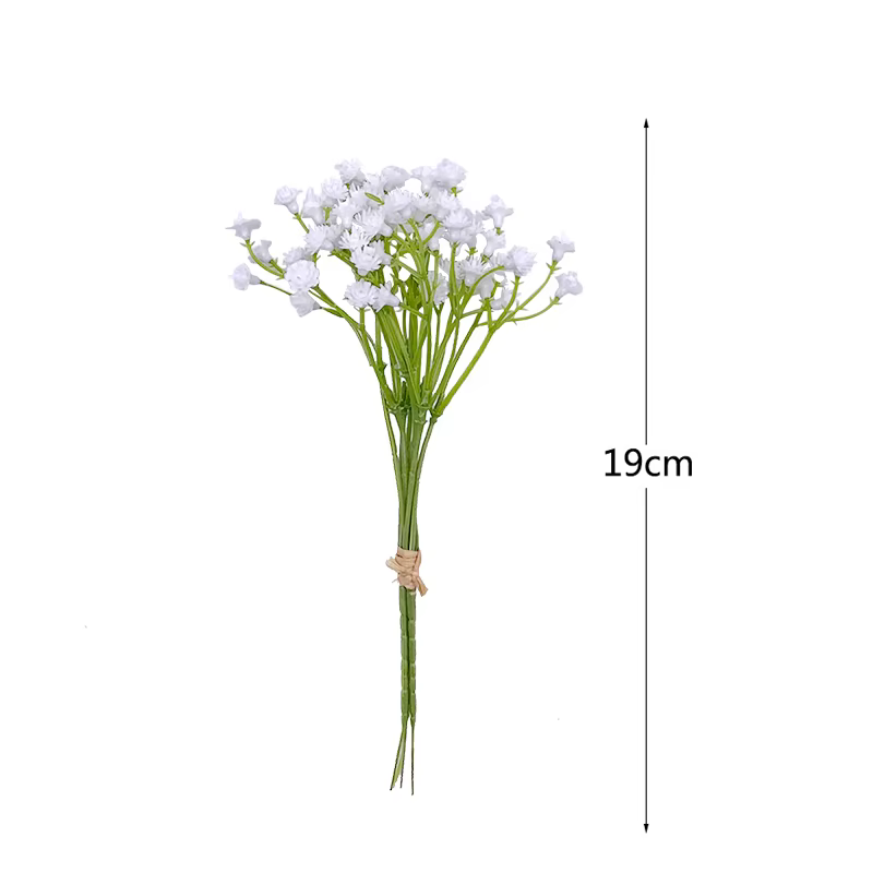 Fleurs Artificielles pouvez-vous psophila Blanches