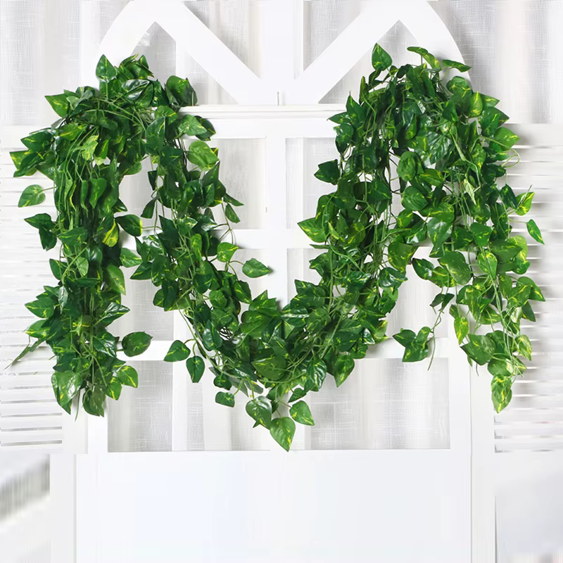 Plante artificielle en soie