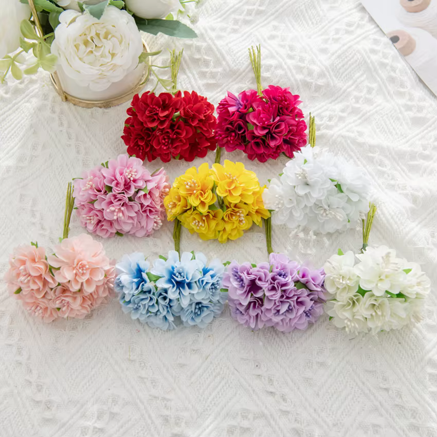 Bouquet de fleurs artificielles