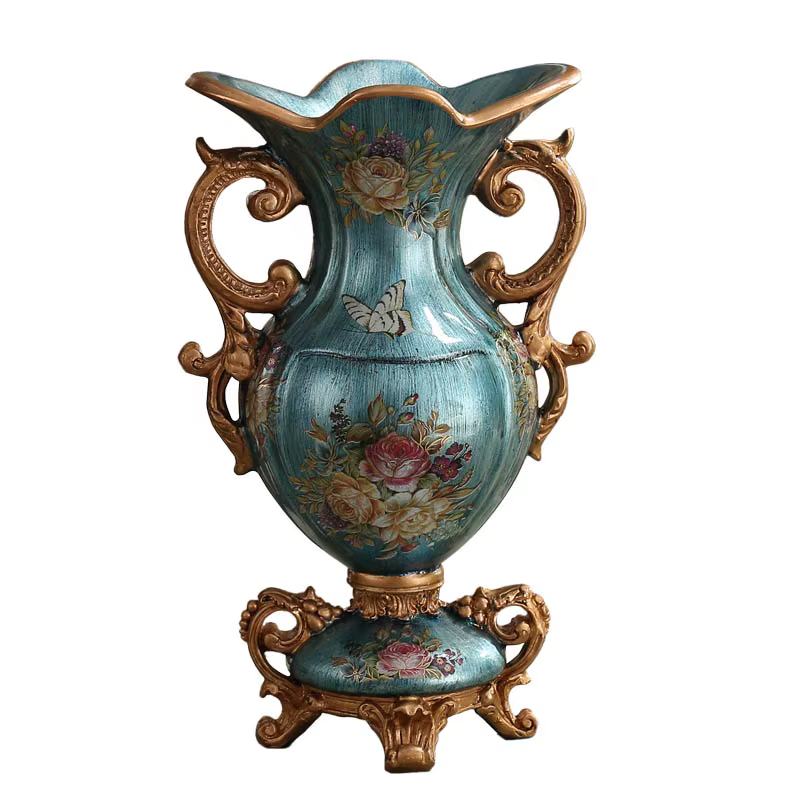 Vase en résine de palais de luxe européen