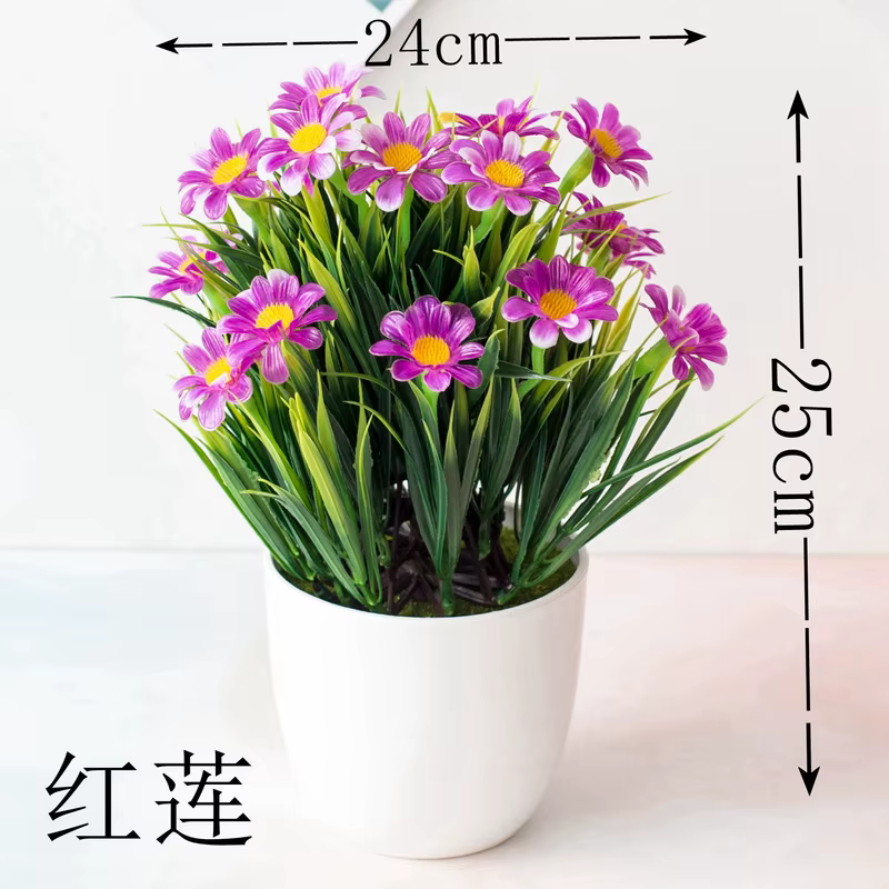 Fausse plante de chrysanthème artificielle