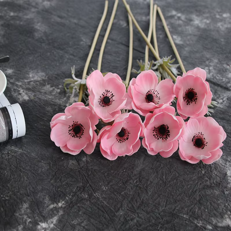 Bouquet de roses artificielles en PU