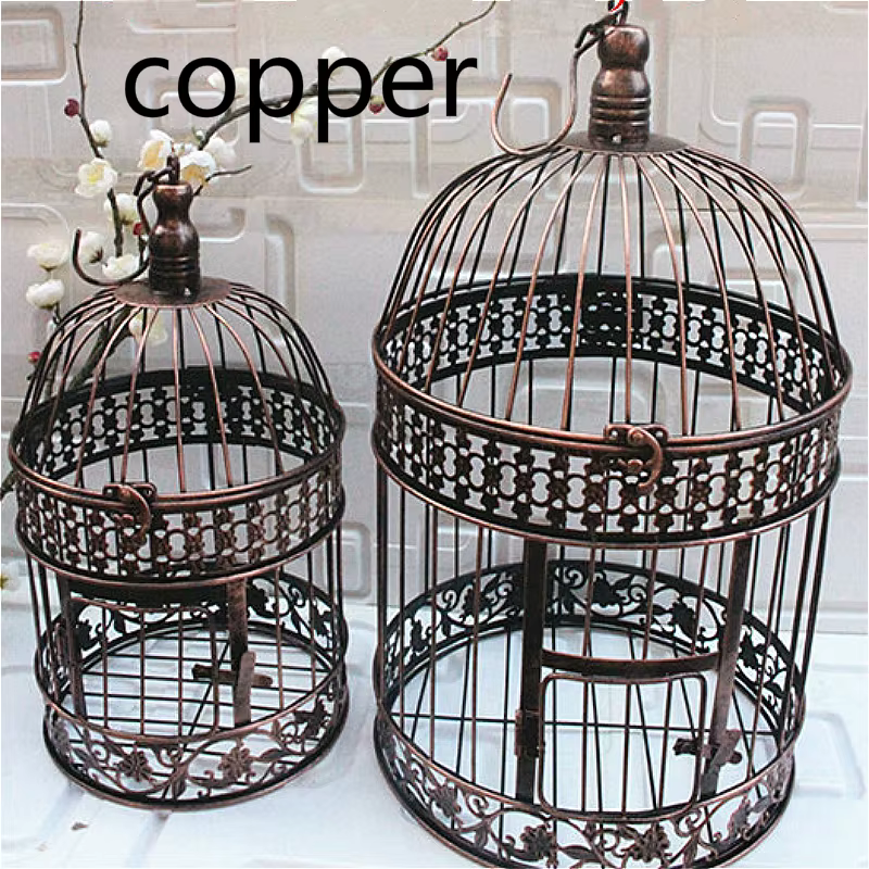 Cage à oiseaux en fer européen
