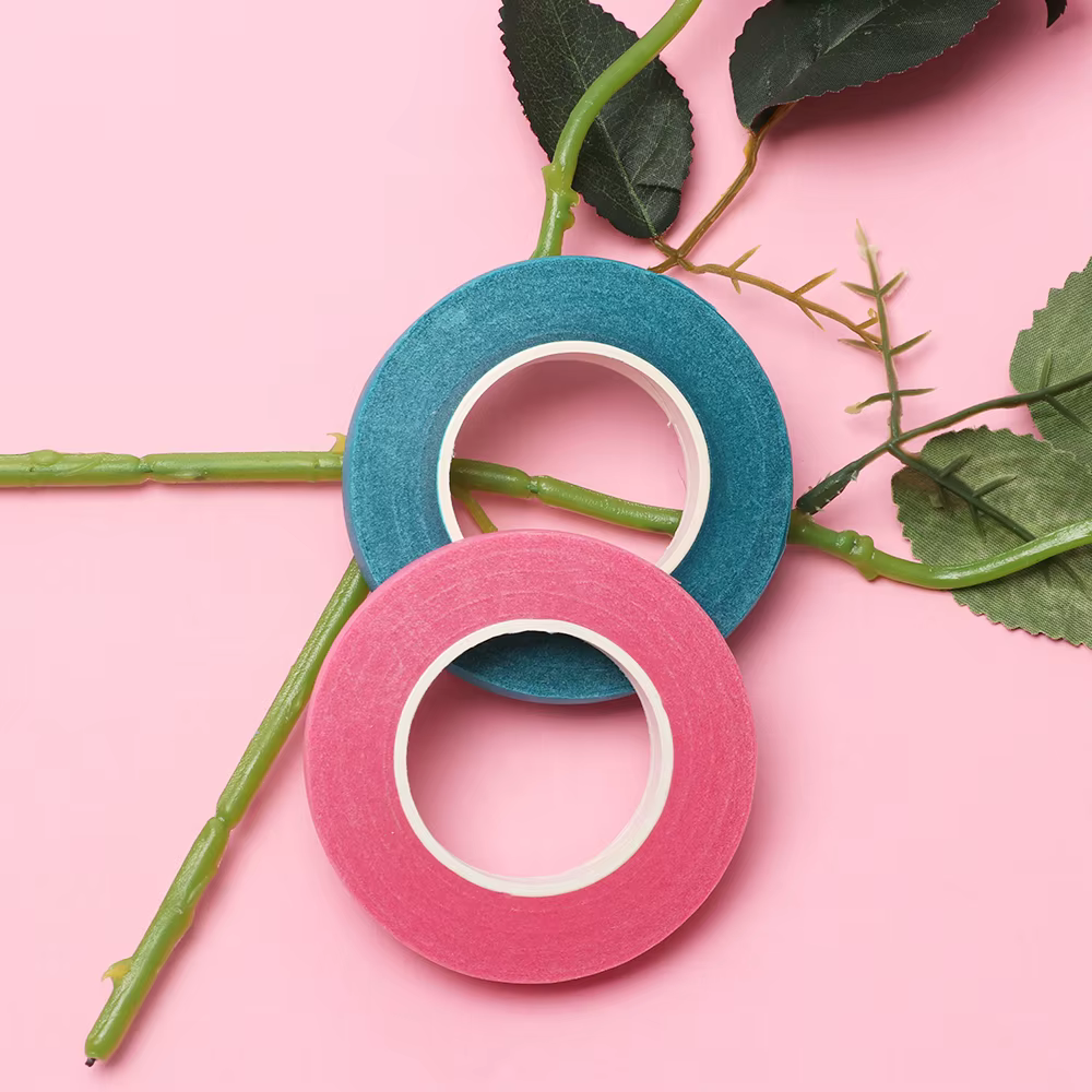 Ruban Adhésif Vert pour Fleurs Artificielles