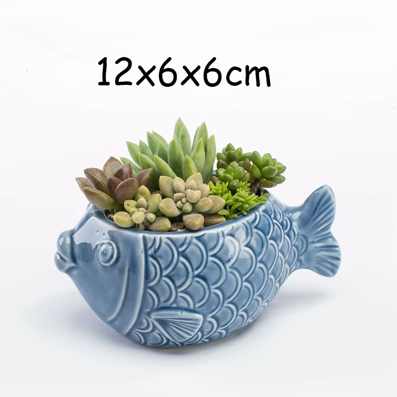 Pot de fleurs charnu mignon de style européen