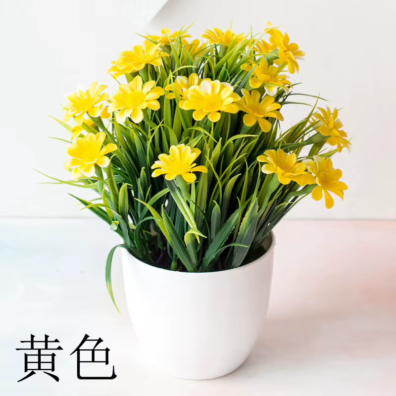 Fausse plante de chrysanthème artificielle