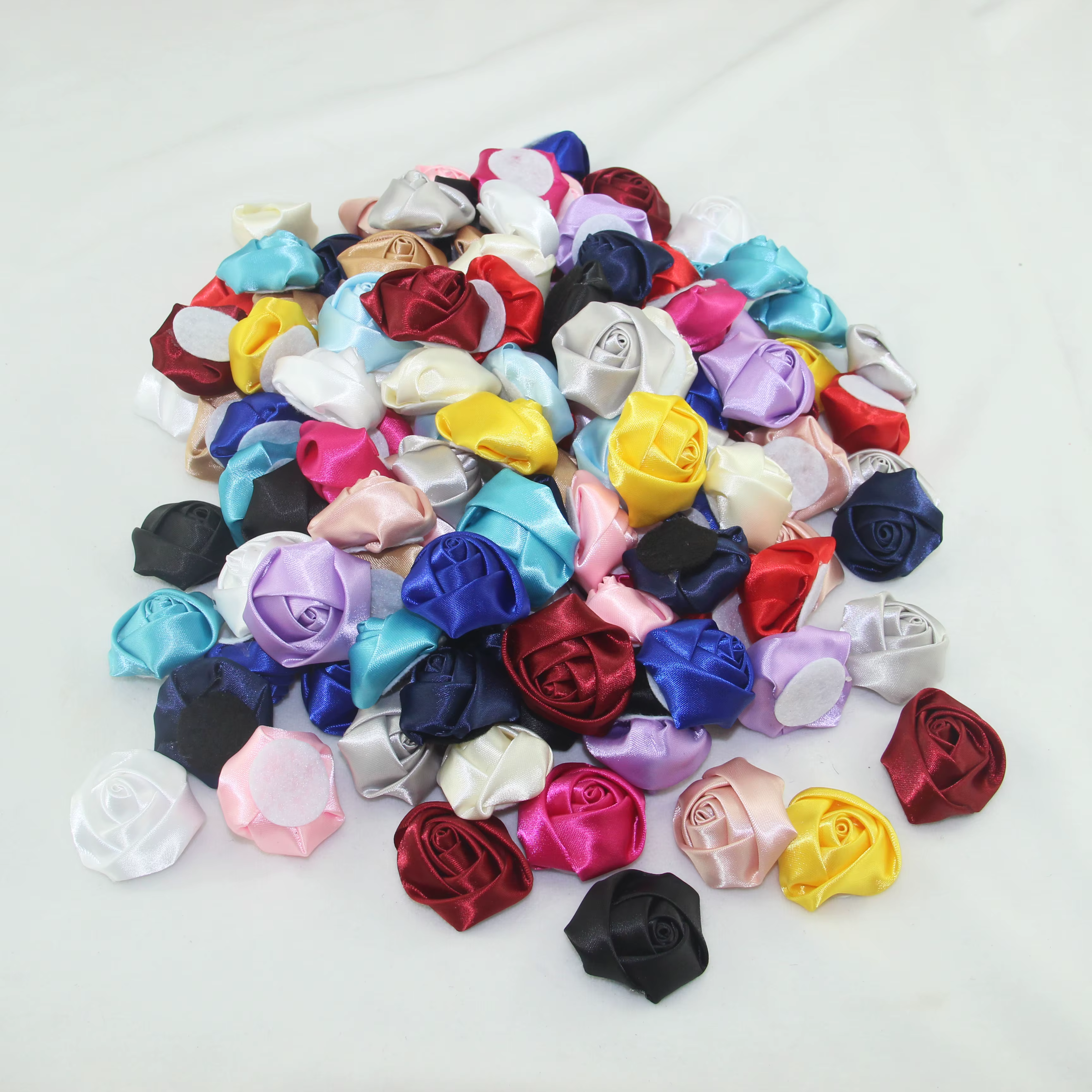 Ruban en Satin Rose pour Bouquet de Mariage