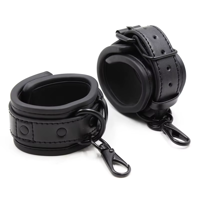 Menottes en cuir réglables et Sexy, jouets sexuels pour femmes et Couples, lien de boucle suspendue, contraintes de Bondage Bdsm, accessoires exotiques