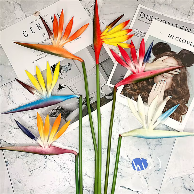Fleurs artificielles en PU Real Touch