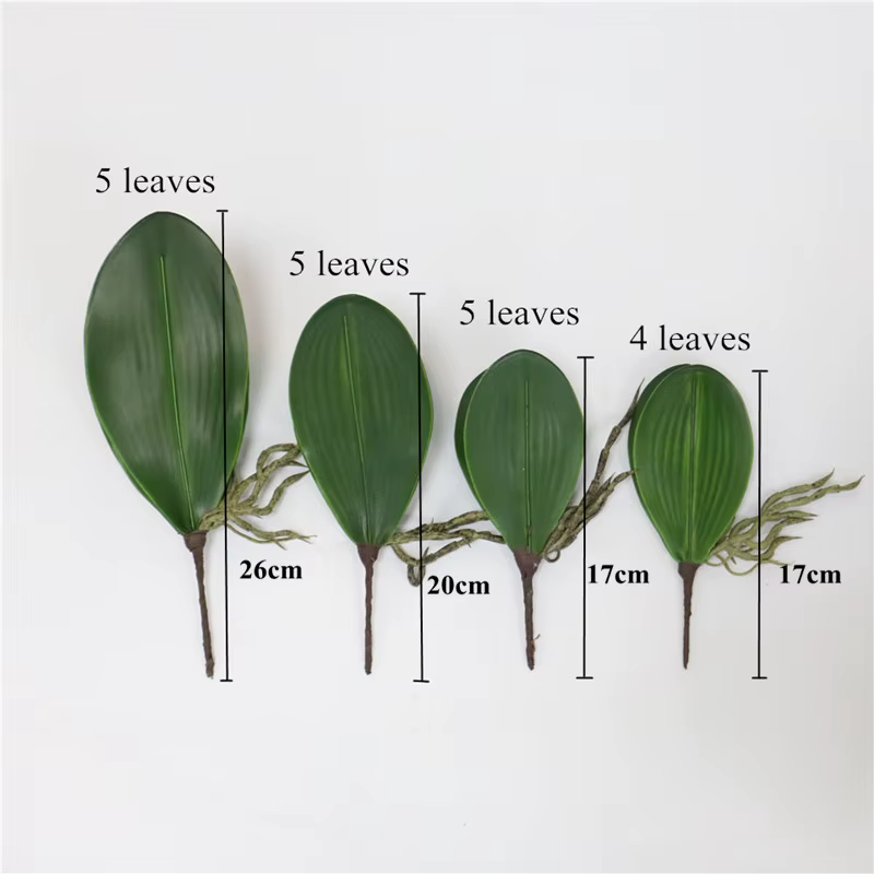 Plantes artificielles au toucher réel