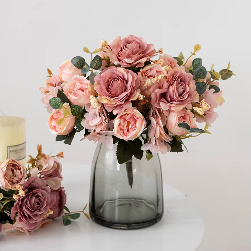 Fleurs artificielles, paquet unique