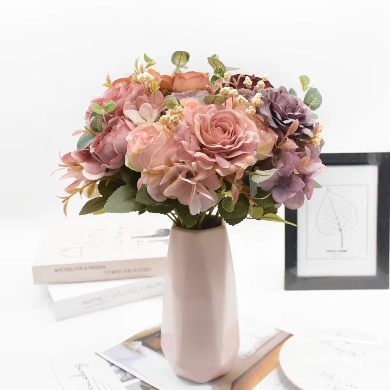 Fleurs artificielles, paquet unique