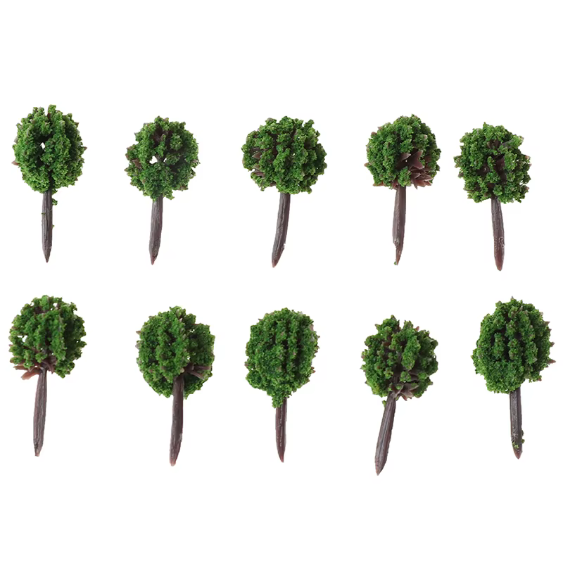 Arbres modèles de fleurs en forme de boule