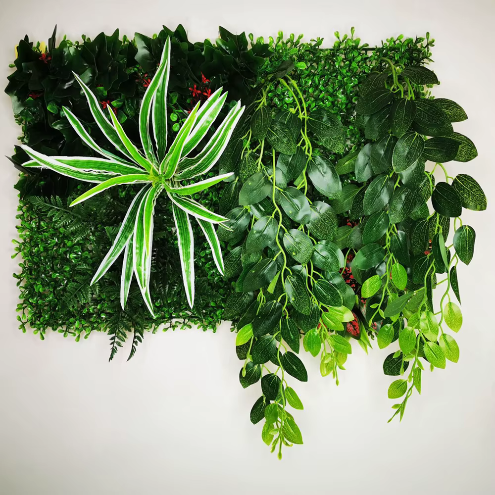 Panneau de plante artificielle fausse