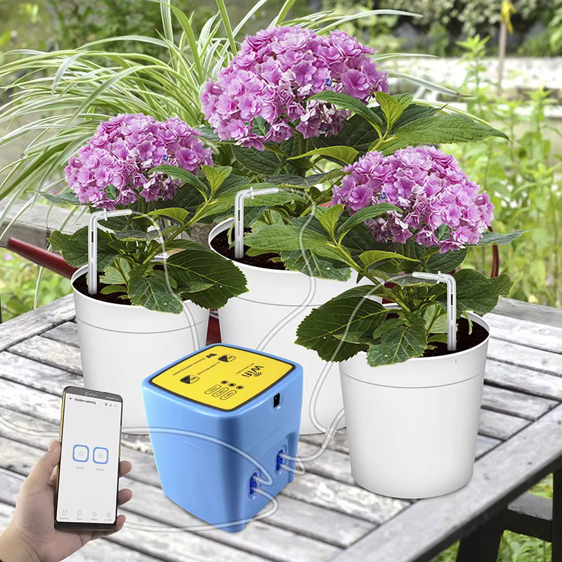 Système d'arrosage automatique intelligent pour jardin