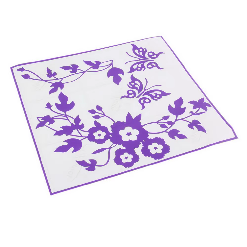 Autocollants muraux papillon et fleur pour salle de bain, décoration intérieure, autocollants décoratifs, papier peint mural pour toilettes et armoires