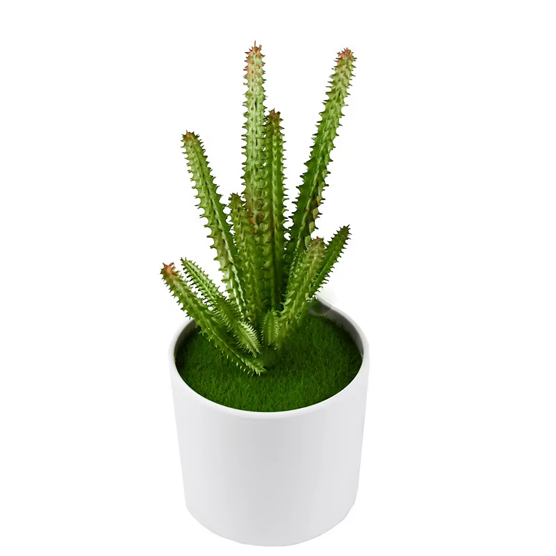Plante artificielle en plastique