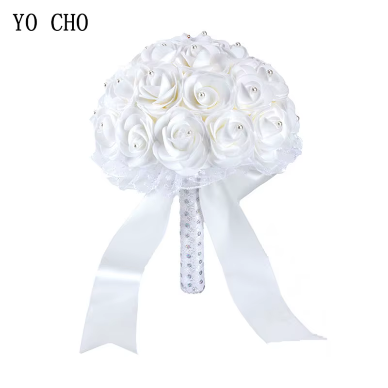 Bouquet de Fleurs Artificielles CHO pour Demoiselles d'Honneur