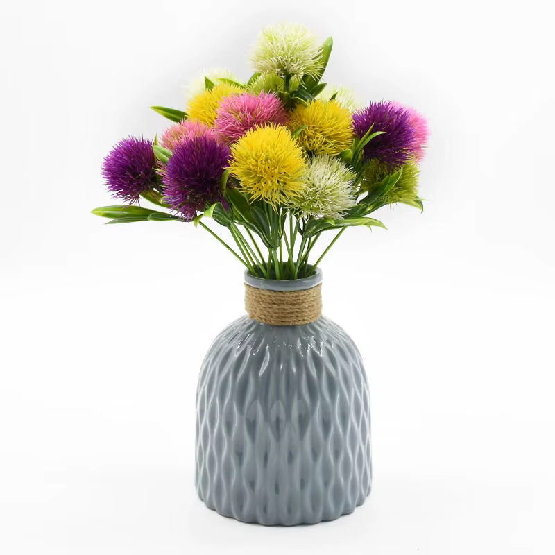 Vase pissenlit en plastique
