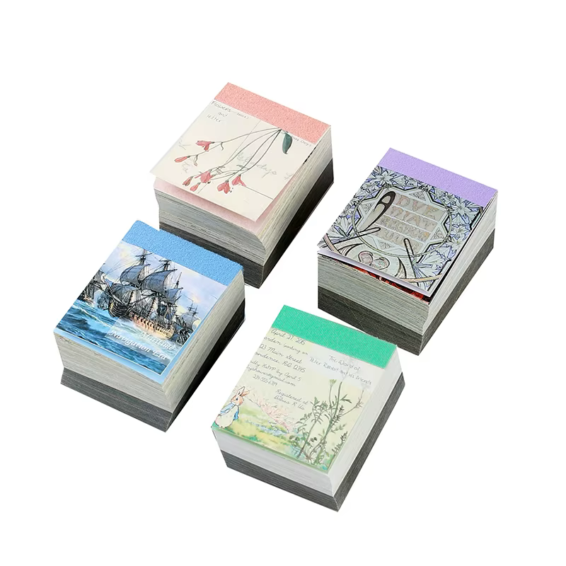 400 pièces Vintage ancien siècle plante paysage tournesol papier Journal indésirable