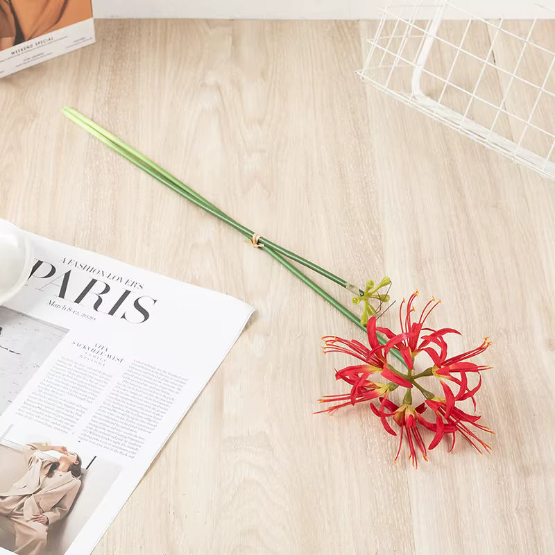 Fleur artificielle Lycoris RadiMiGarden pour la décoration intérieure
